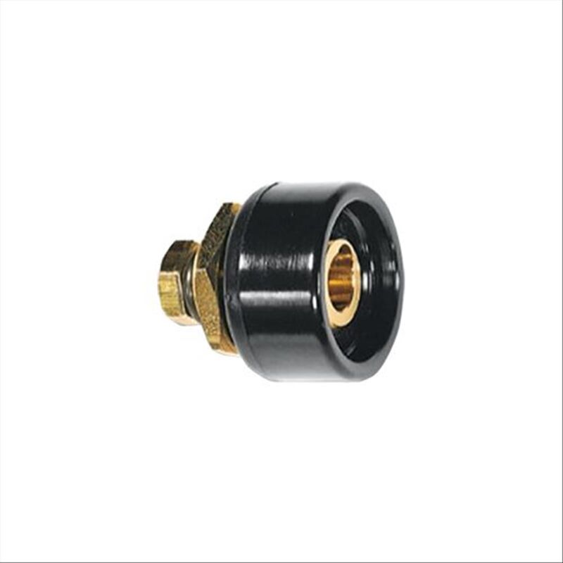 foto del prodotto presa fissa a pannello per saldatrici mmq 10 25 connessione sicura e affidabile con corpo in ottone
