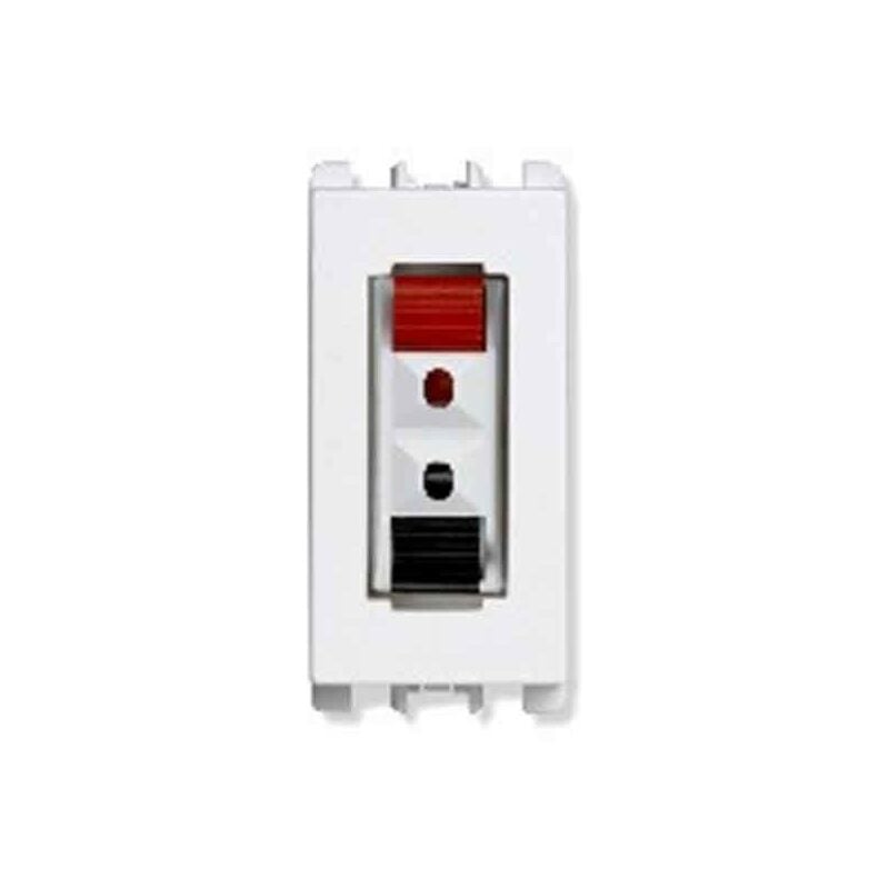 foto del prodotto presa hi fi per altoparlanti da incasso sim10460 con contatti dorati audio