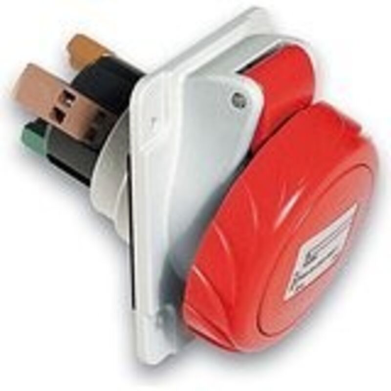 foto del prodotto presa incasso inclinata ip67 3pt 32a 380vcr schneider cod. pky32f734 