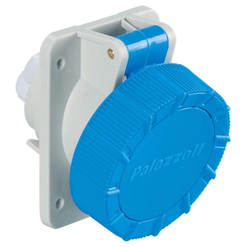 foto del prodotto presa industriale cee palazzoli per quadro 2p t 32a 230v ip66