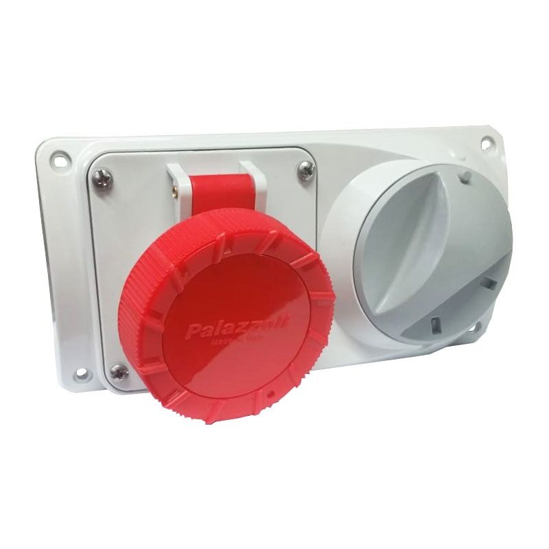 foto del prodotto presa industriale interbloccata cee palazzoli 3p n t 16a 400v ip55