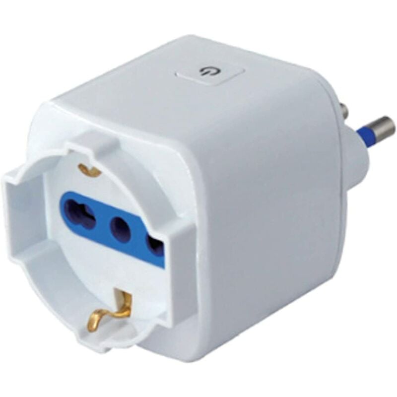 foto del prodotto presa intelligente wi fi smart 16a italiana bipasso schuko homcloud