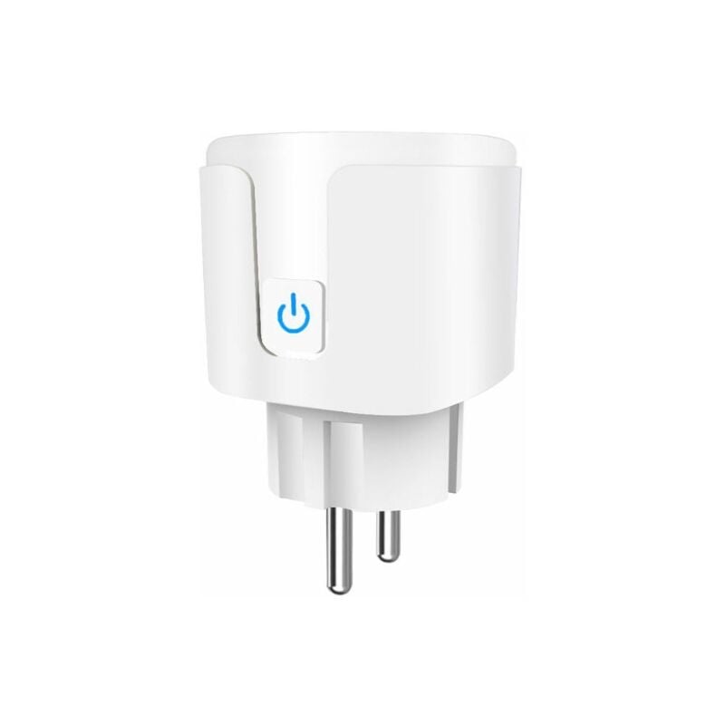 foto del prodotto presa intelligente wifi, presa intelligente da 16 a compatibile con android e ios alexa echo ed echo dot , siri, smartthings, google home,