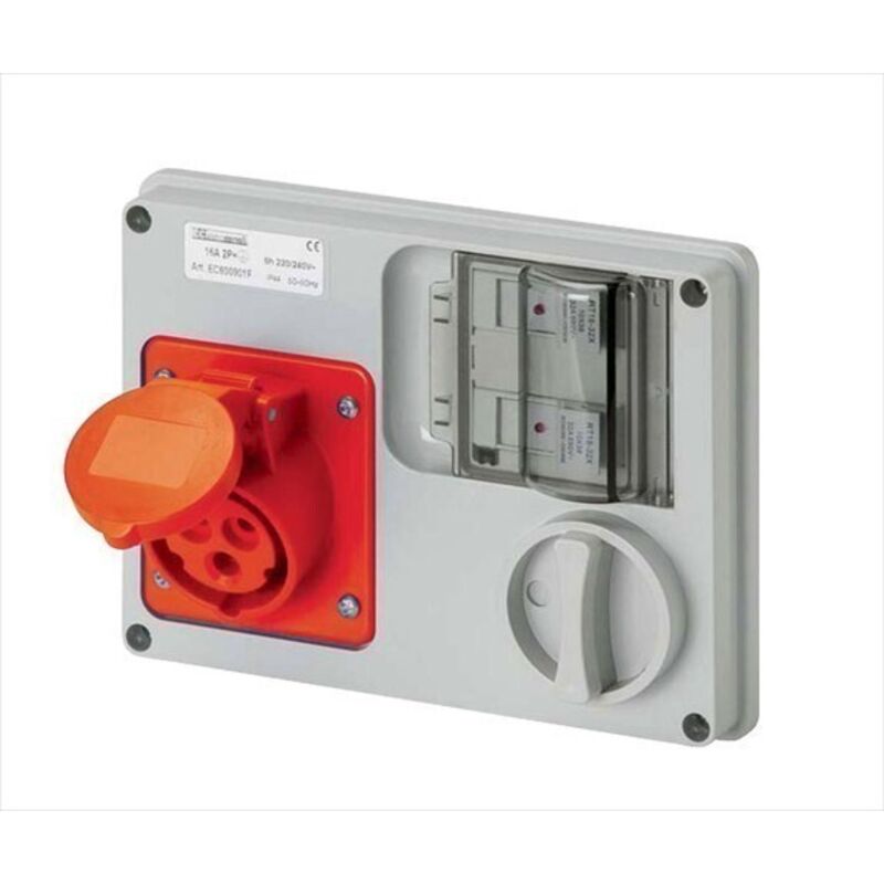 foto del prodotto presa iocbf senza fondo ip44 380v3p n t16a elettrocanali cod. ec69094f 