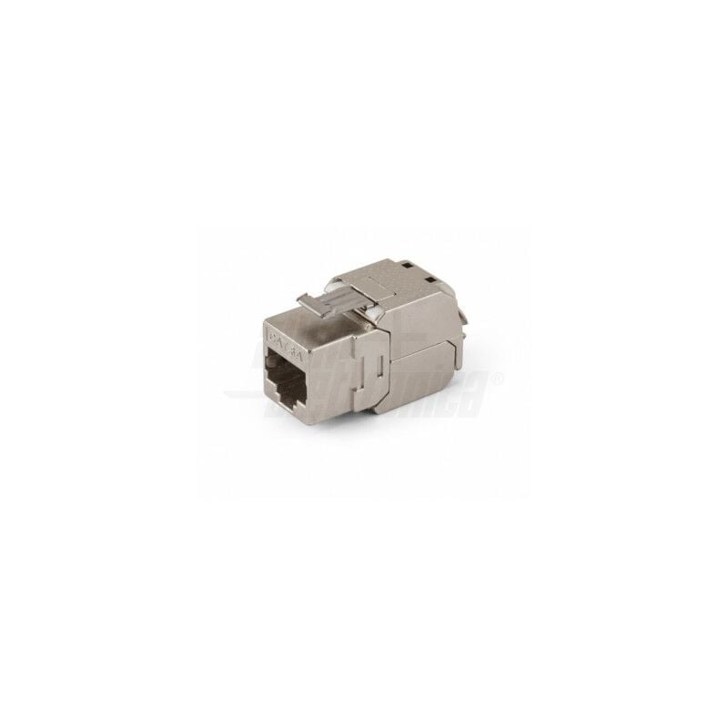 foto del prodotto presa keystone 8p8c rj45 schermata cat.6a ftp crimpaggio senza utensile
