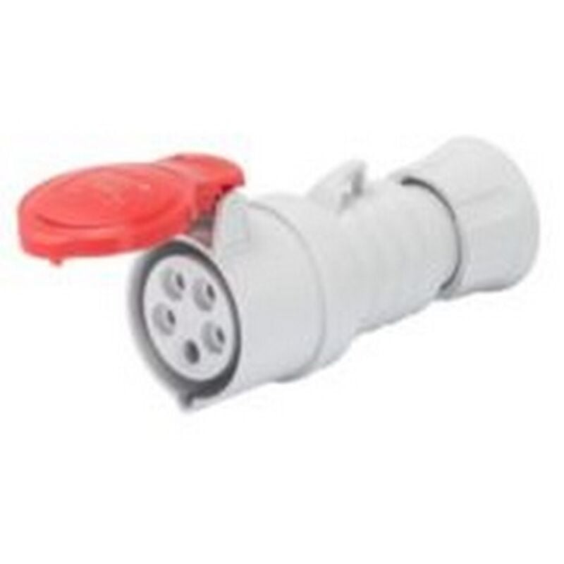 foto del prodotto presa mobile diritta ip44 54 3p n t 16a 380 415v, rosso, 6h