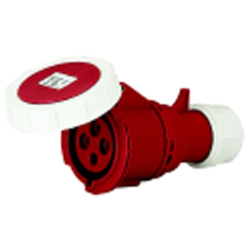 foto del prodotto presa mobile industriale 380v 16a 3p t ip67 rossa maurer