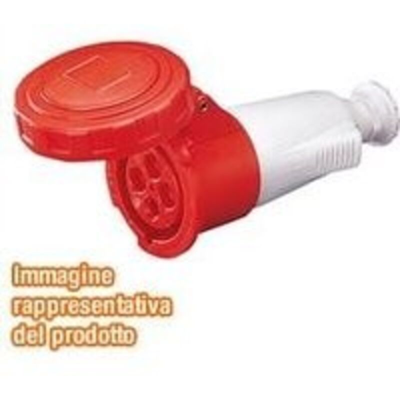 foto del prodotto presa mobile stag.3p t 16a 230v 9h gewiss cod. gw62027 