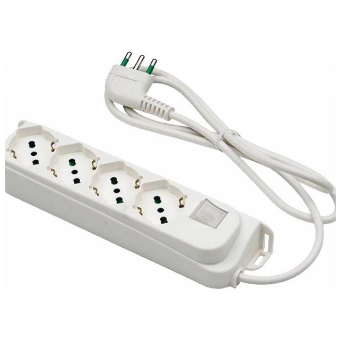 foto del prodotto presa multipla 4p bip schuko interruttore