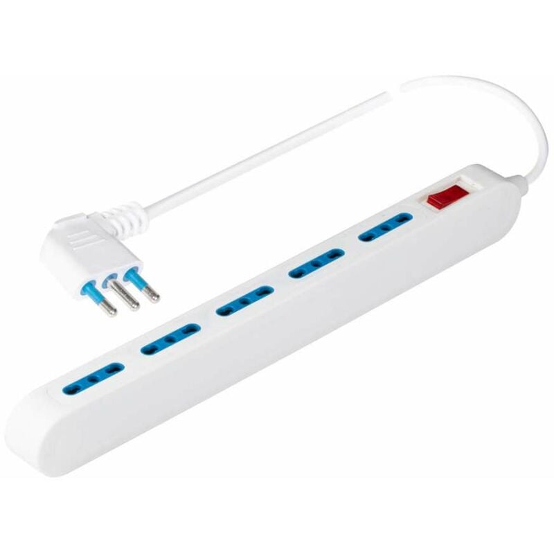 foto del prodotto presa multipla spaziozero plus 250v 5 prese 10 16a 2p t 1,5 metri