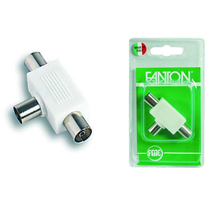 foto del prodotto presa multipla tv a 2 uscite in blister mm.9,5 37060