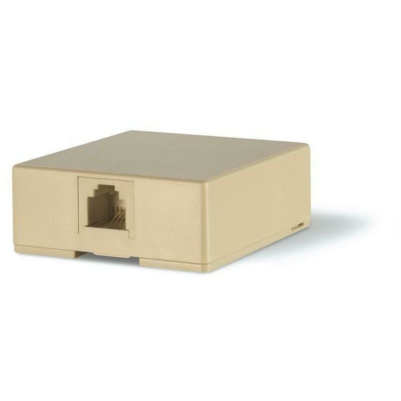 foto del prodotto presa parete per 1 plug 6 4 avorio 180.701 scame