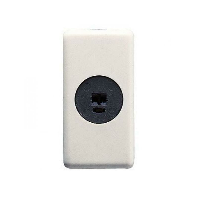 foto del prodotto presa per altoparlante 1 modulo system white din 41529 gw20241 gewiss