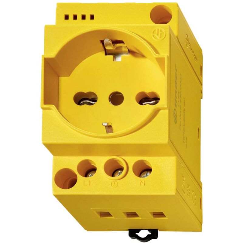 foto del prodotto presa per armadio elettrico finder 7u.00.8.230.0002 giallo 1 pz.