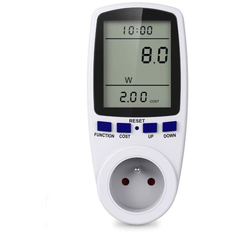 foto del prodotto presa per contatore di energia digitale crediri, presa di consumo energetico, monitoraggio dell energia per grandi elettrodomestici