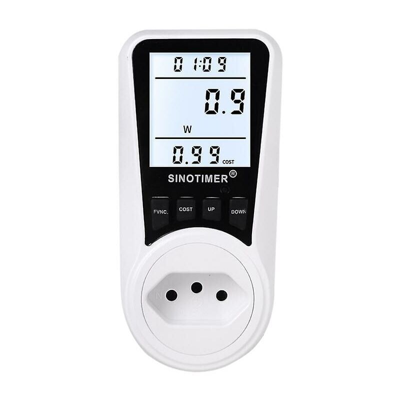 foto del prodotto presa per contatore di energia wattaggio contatore elettrico per risparmio energetico