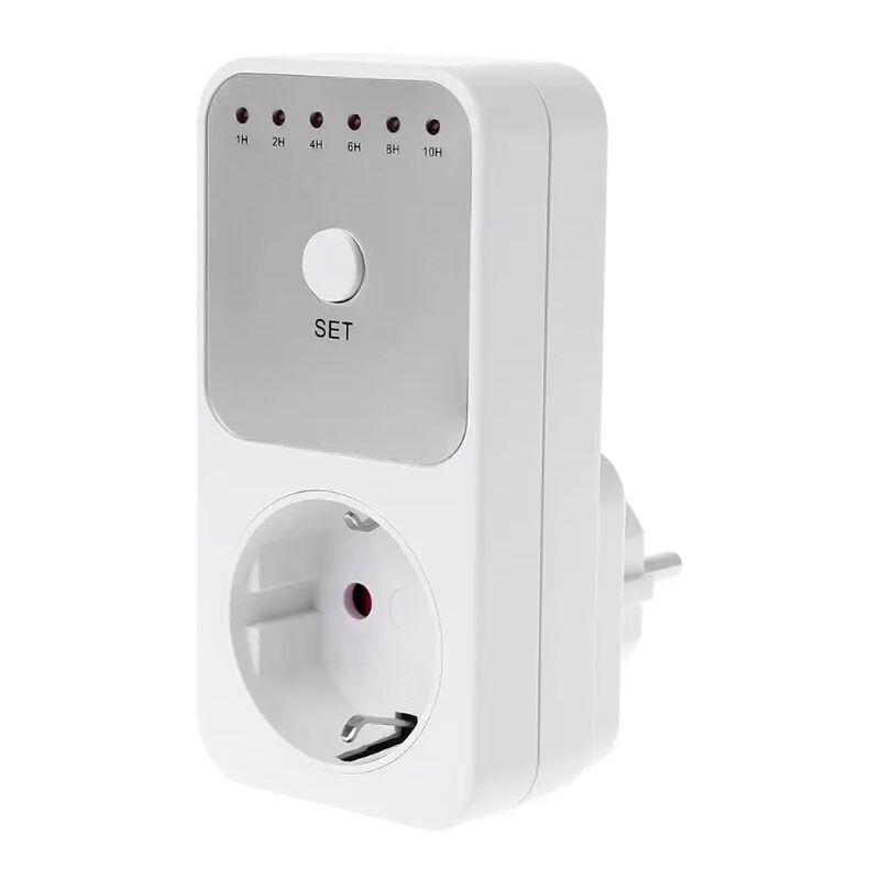 foto del prodotto presa per contatore elettrico con timer da 10 ore conto alla rovescia intelligente