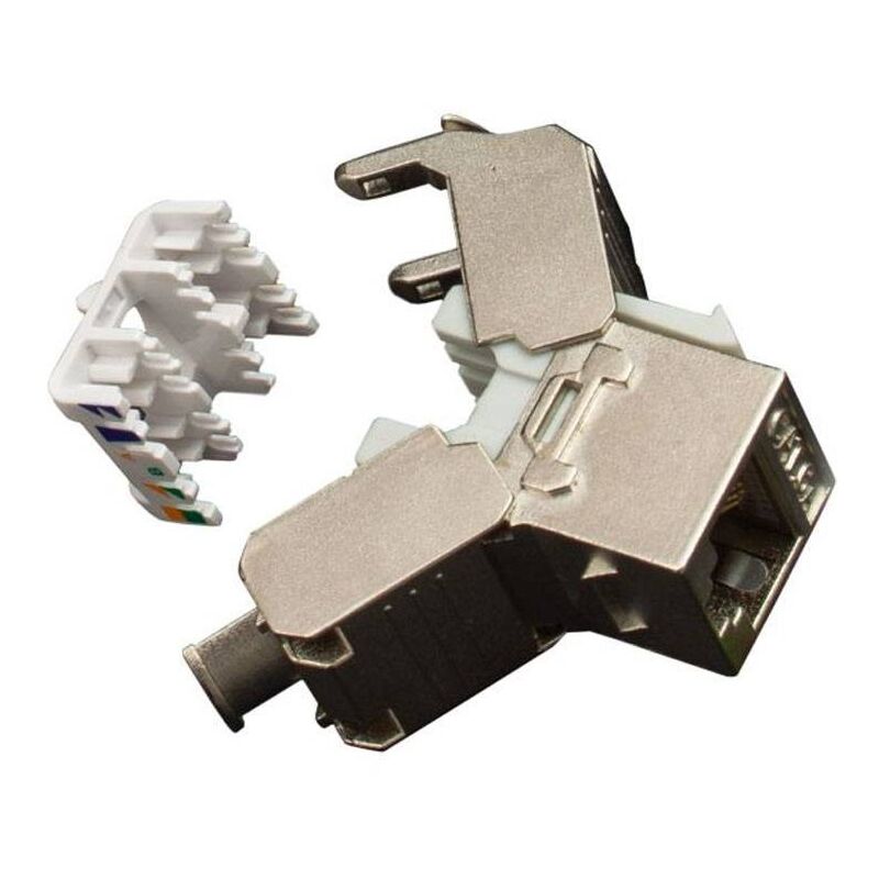 foto del prodotto presa rj45 fanton verticale 8 8c schermata ftp cat.6a 23718