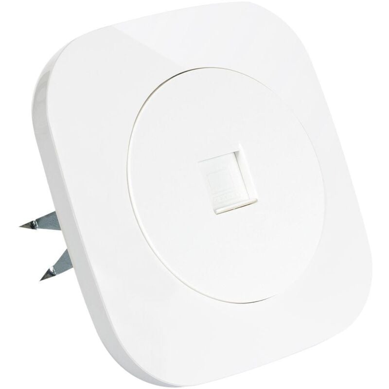 foto del prodotto presa rj45 internet classic round bianco