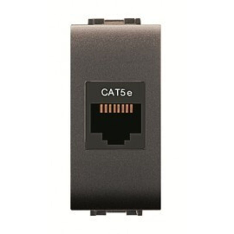 foto del prodotto presa rj45 mylife cat.5e utp elettrocanali cod. ecl4083 