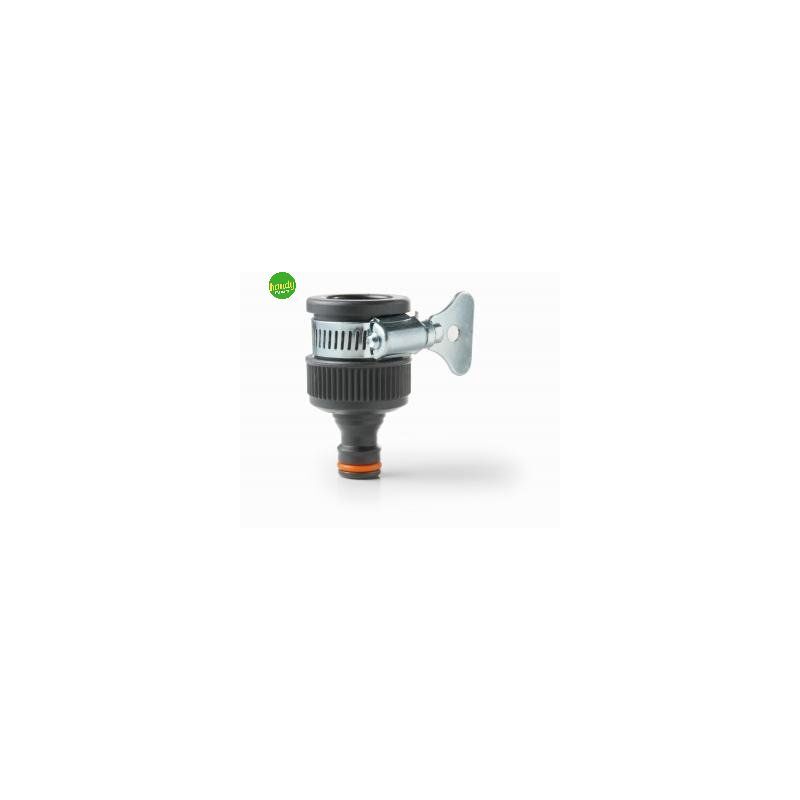 foto del prodotto presa rubinetti lisci gf in plastica per giardino con fascetta