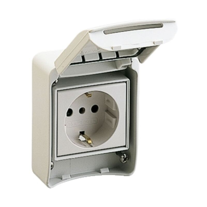 foto del prodotto presa schneider incasso presa schuko 2p t 230v 81141