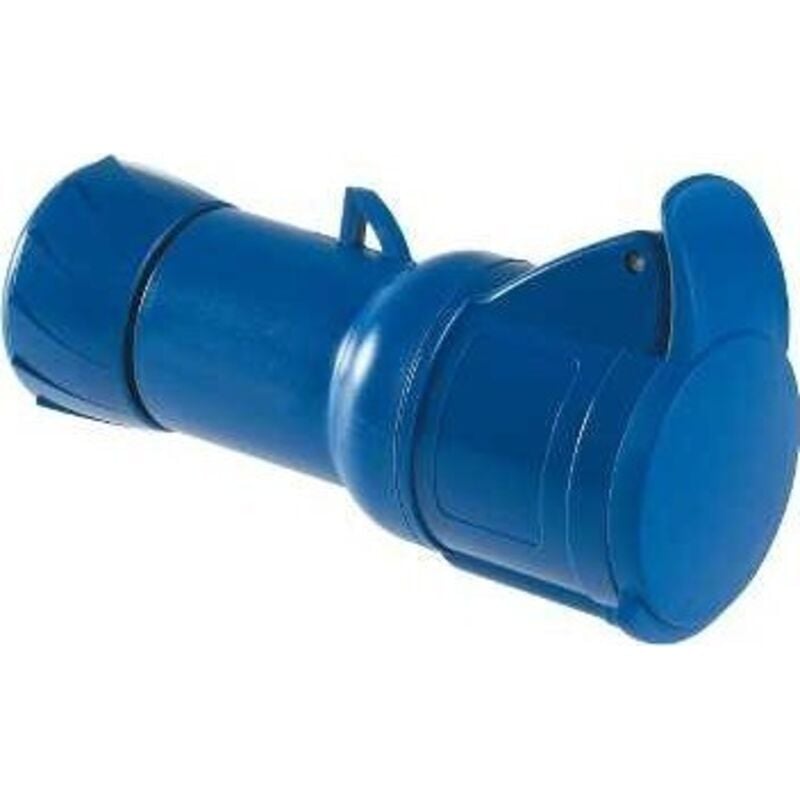 foto del prodotto presa schneider industriale mobile 2x16a t 230v ip44 blu pky16m423