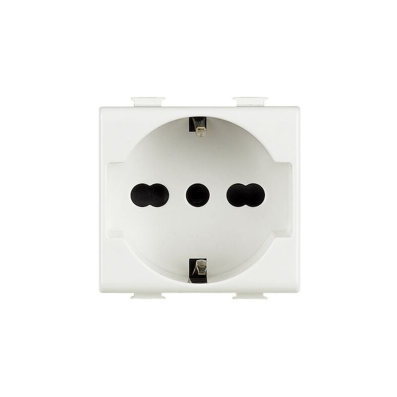foto del prodotto presa schuko 2p t p30 bipasso am5440 16 bticino matix