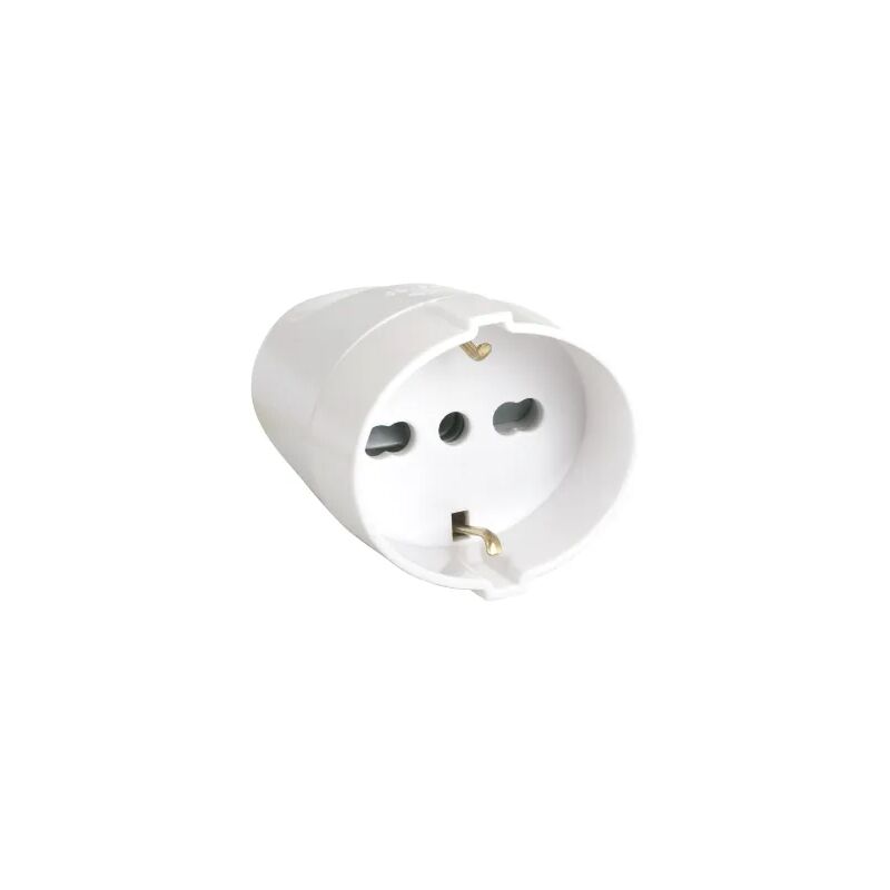foto del prodotto presa schuko faeg 16a bianca