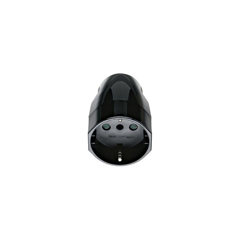 foto del prodotto presa schuko nero vimar