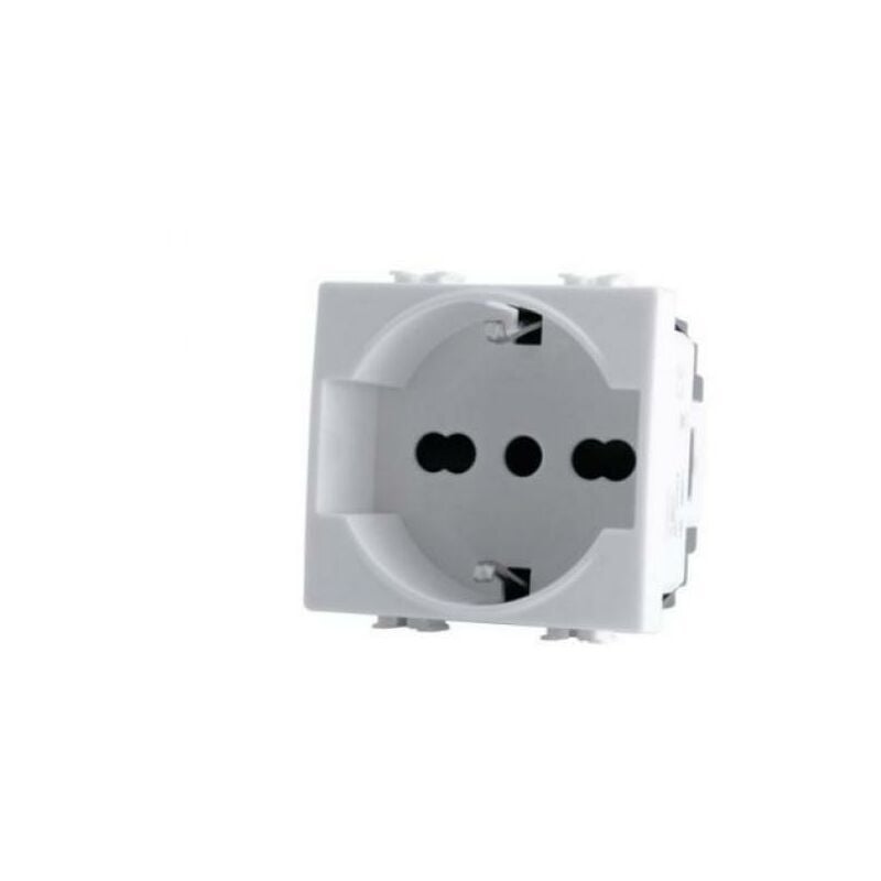 foto del prodotto presa schuko unel joy compatibile con bticino matix am5440 16 16a 514b