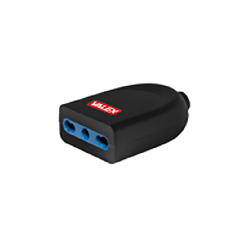 foto del prodotto presa singola bipasso femmina 16a nera standard universale valex 1140026