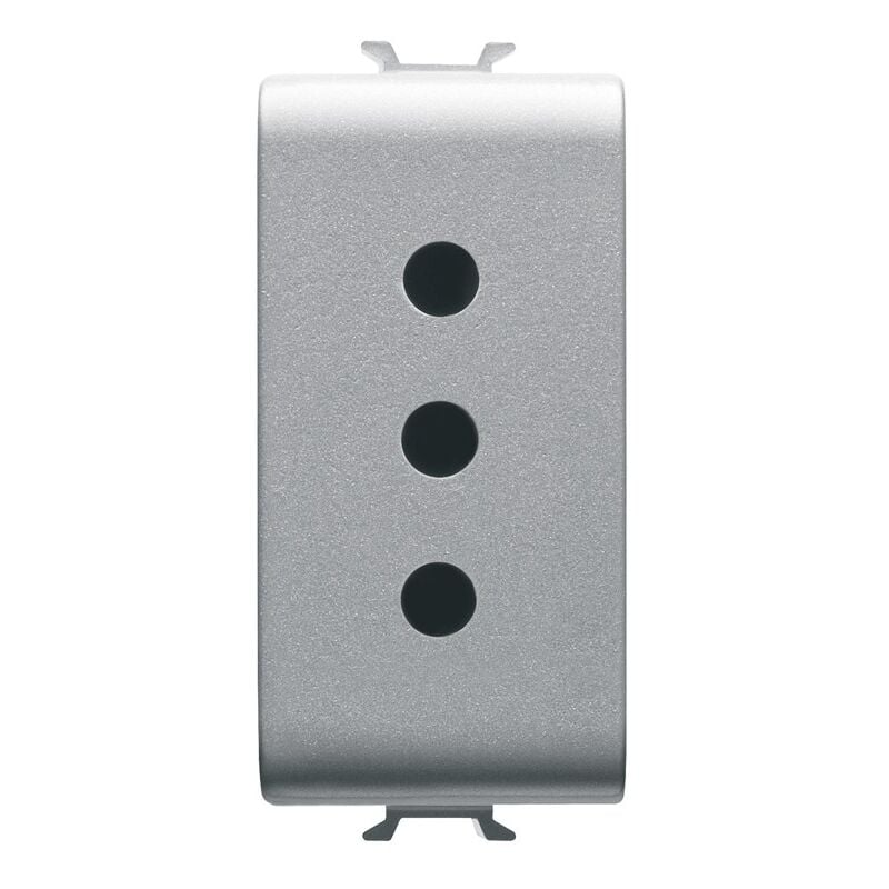 foto del prodotto presa standard 2x10a t chorus titanio