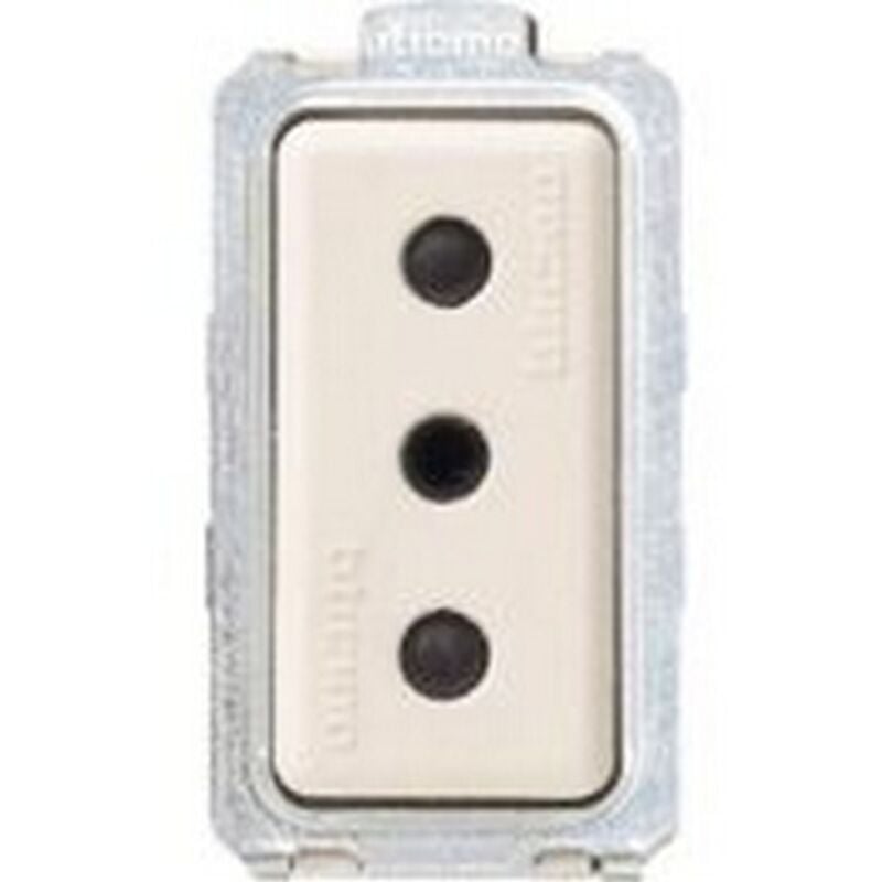 foto del prodotto presa standard italia 2p t 16 a 250 vac ad alveoli schermati