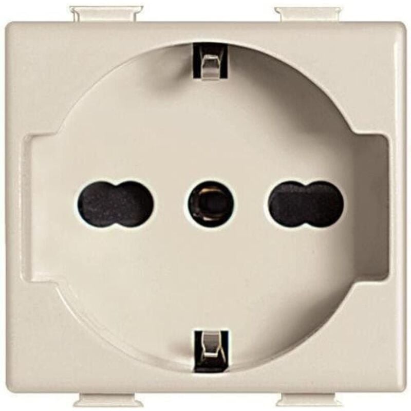 foto del prodotto presa standard tedesco e bipasso 10 16a 250 vac bticino matix a5440 16
