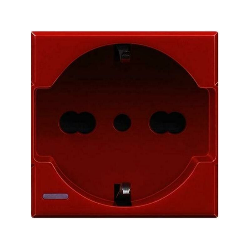 foto del prodotto presa std tedesco italiano red axolute h4140 16r - bticino