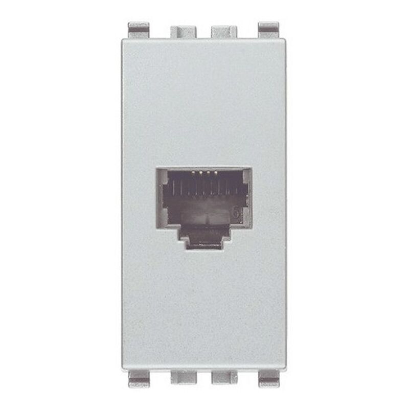 foto del prodotto presa telefonica 6/4 rj11 serie eikon next 20320.n - vimar