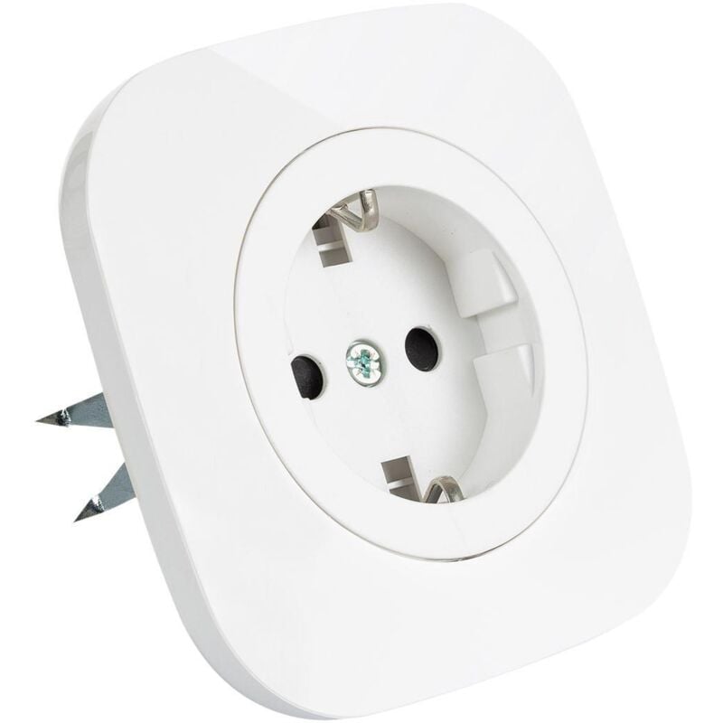foto del prodotto presa tipo f schuko classic round bianco