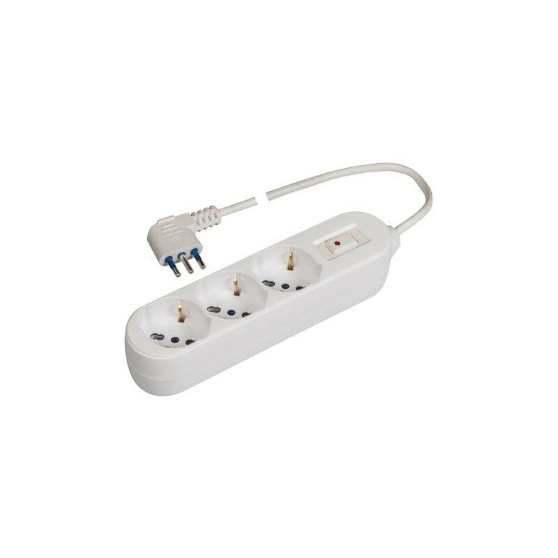 foto del prodotto presa tripla pluristandard spina 10a