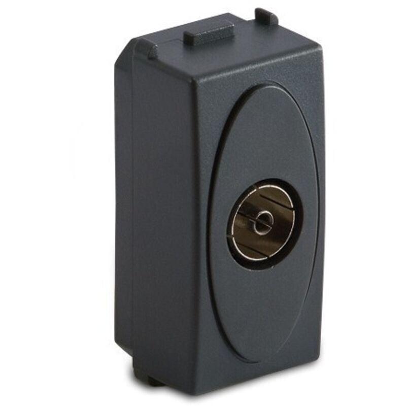 foto del prodotto presa tv 9,5mm finale grigio modo ( master cod. 31254 )