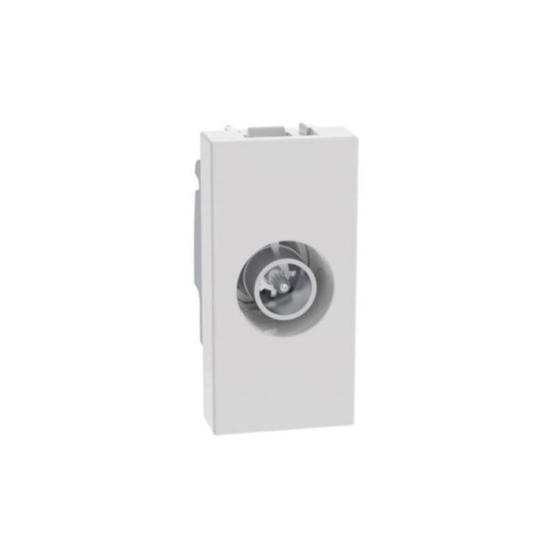foto del prodotto presa tv bticino matix go passante 1 modulo bianco jw4202p14