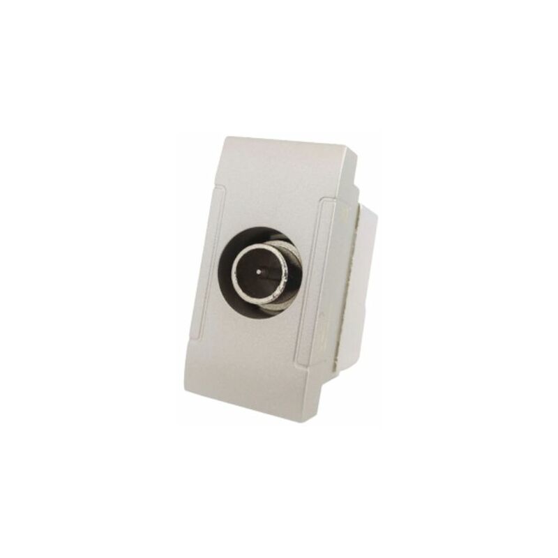 foto del prodotto presa tv maschio diretta 1 modulo compatibile living tech ln4202d