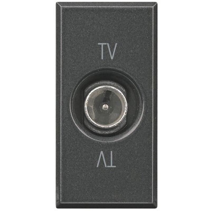 foto del prodotto presa tv passante direzionale axolute antracite bticino cod. hs4202p 