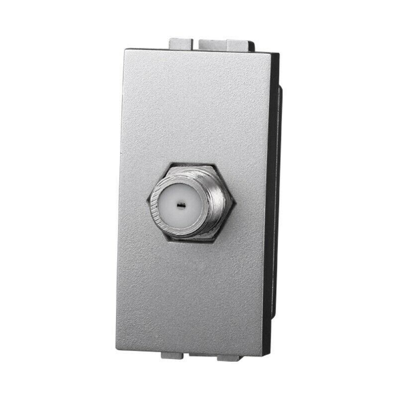 foto del prodotto presa tv sat femmina diretta 1 modulo compatibile living tech ln4202f