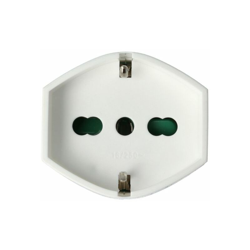 foto del prodotto presa universale vimar 2p t 16a assiale bianco 00225.b
