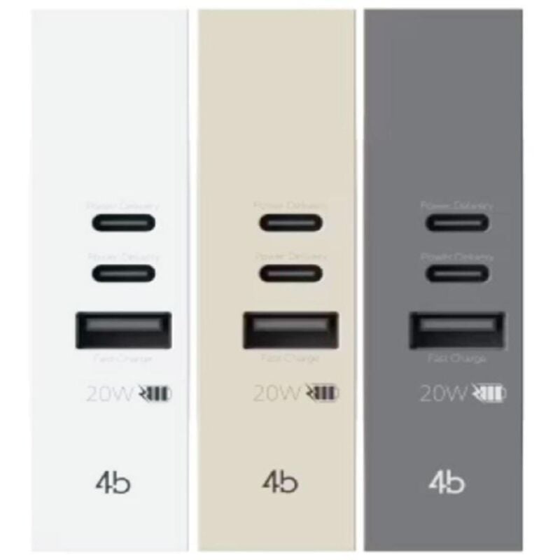 foto del prodotto presa usb cca pd 20w compatibile per serie living now 4busb20wcca.k 4 box