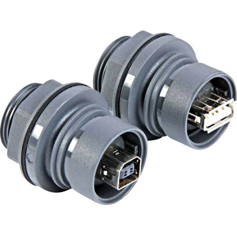 foto del prodotto presa usb da incasso di tipo a presa buccaneer 6000 pxp6043 a bulgin contenuto 1 pz.