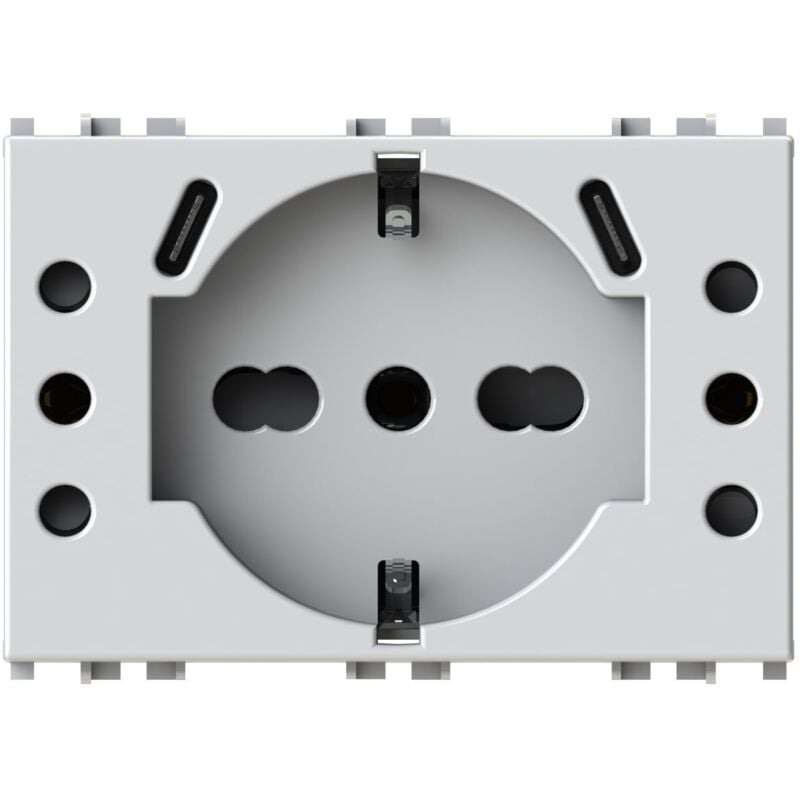 foto del prodotto presa usb p503 per vimar arke' bianca 4 box cod. 4busbp503.v19b