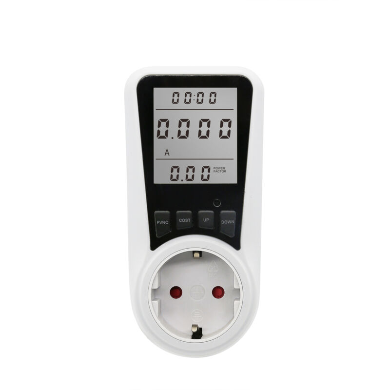 foto del prodotto presa wattmetro contatore energia, presa contatore energia digitale, consumo con 7 modalit di monitoraggio, presa consumo elettricit per risparmio