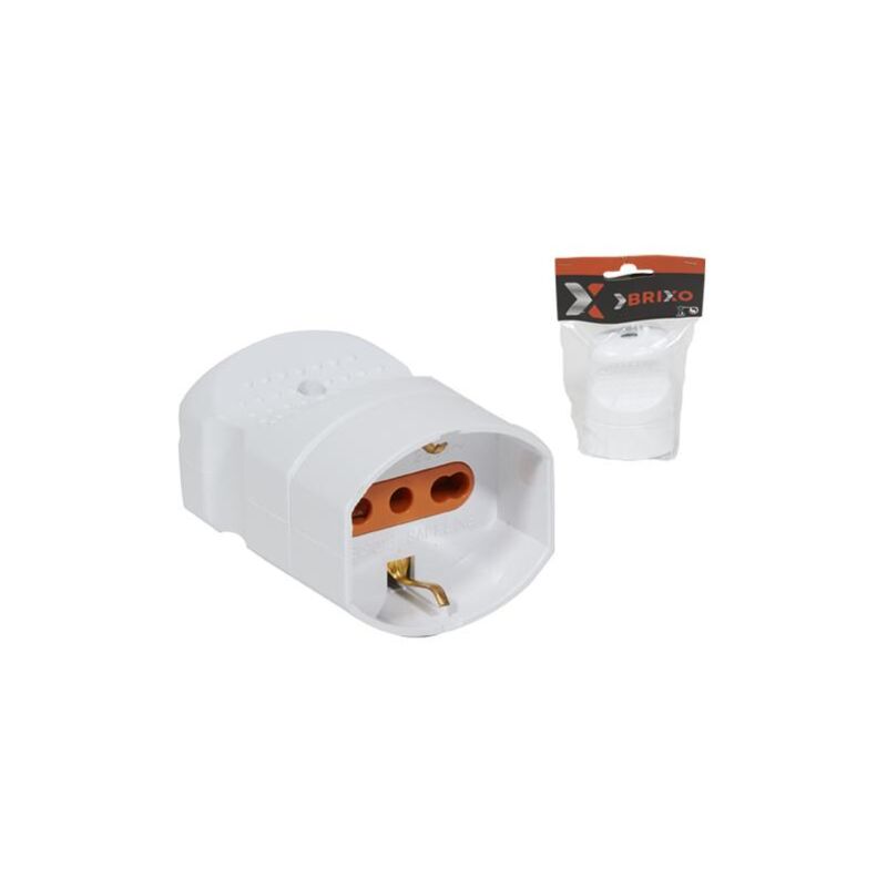 foto del prodotto prese schuko brixo bipass0 2p t 16a
